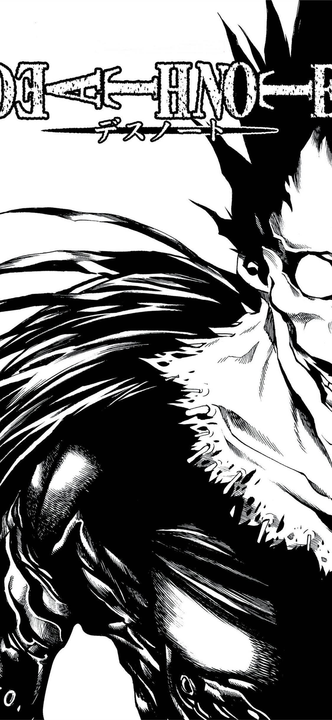 เรียวคุจากหนังสือเล่ม 1 ของ Death Note สำหรับ iPhone วอลเปเปอร์