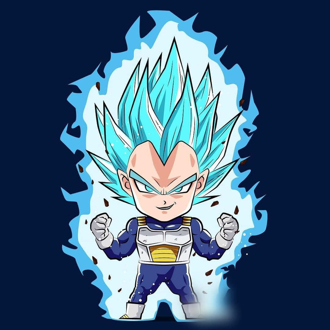 1080x1080 Vegeta บลู ชิบิ ภาพวาดดิจิทัล วอลเปเปอร์