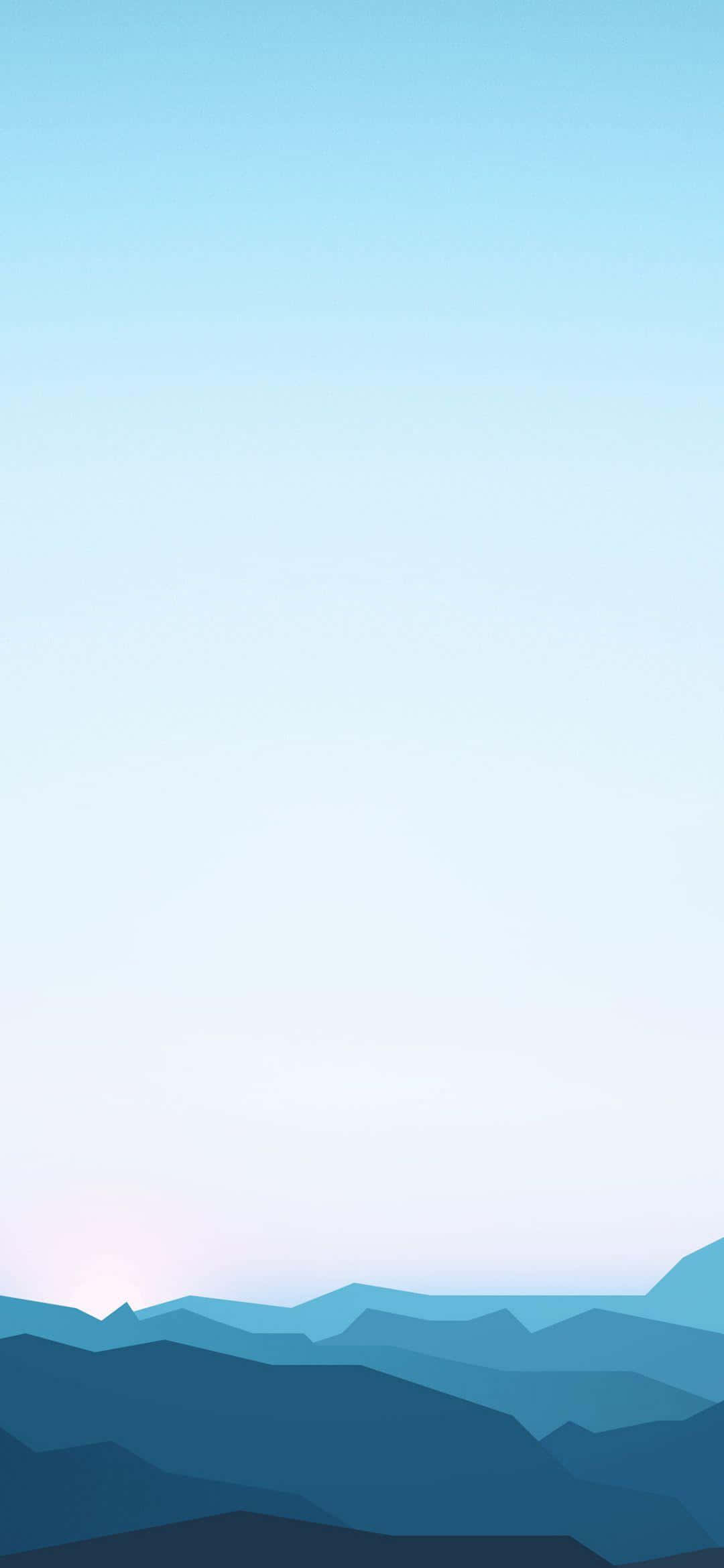 1080x2340 4K ศิลปะเรขาคณิตภูเขามินิมอล วอลเปเปอร์