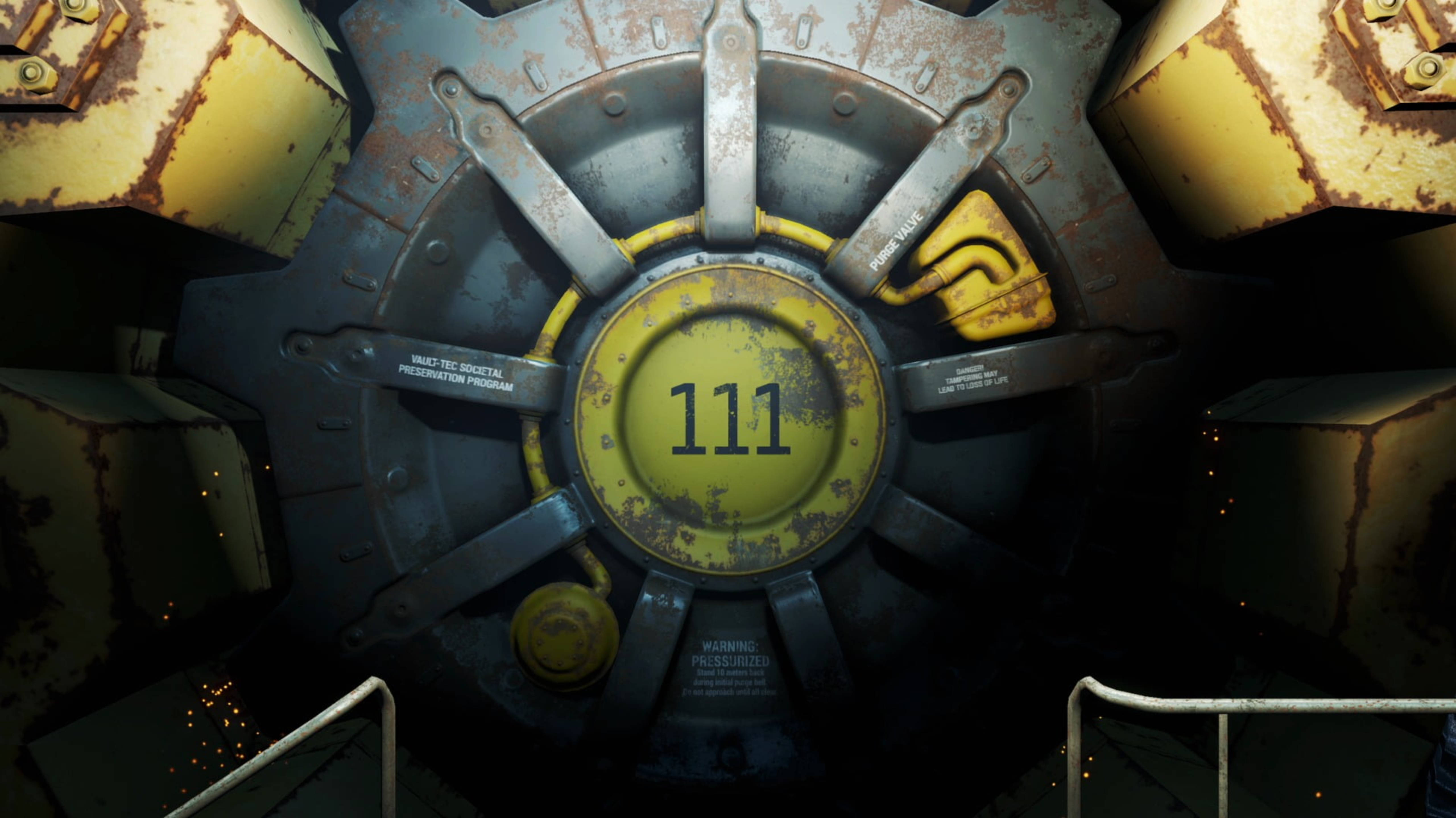 ห้องนิรภัยหมายเลข 111 Fallout 4 4K วอลเปเปอร์