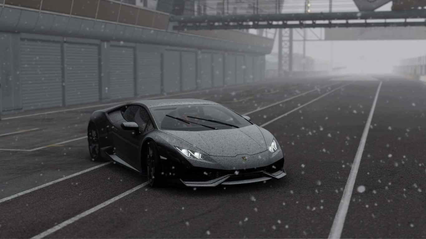 พื้นหลัง 1366x768 Project Cars 2 Lamborghini Huracán วอลเปเปอร์