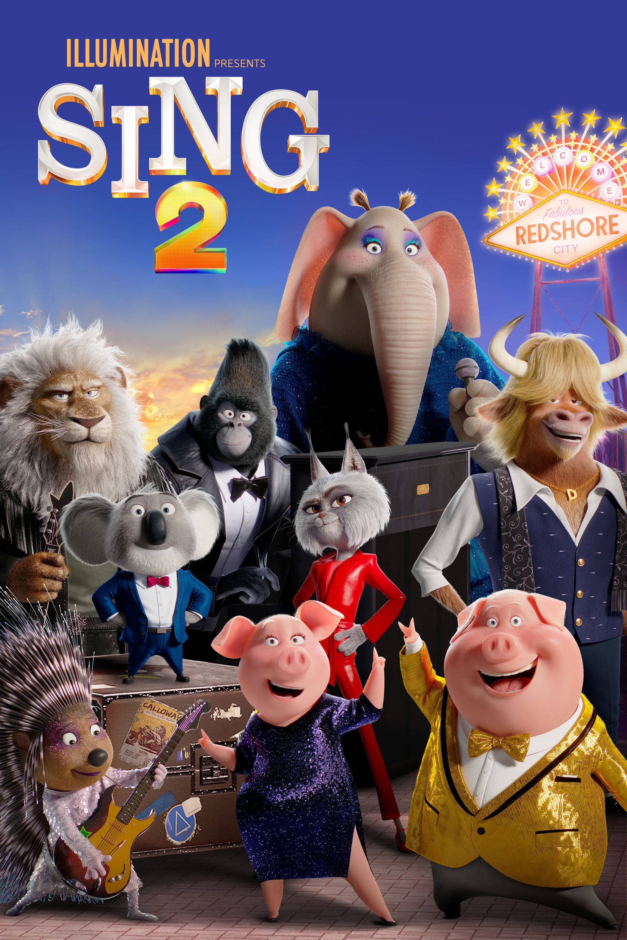 โปสเตอร์โปรโมท ซิง 2 วอลเปเปอร์