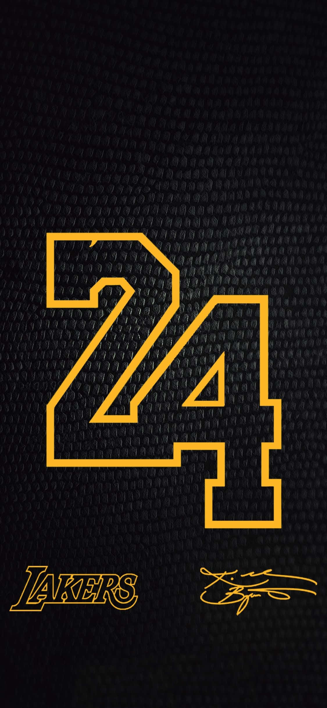 โลโก้ 24 ของ Kobe Bryant วอลเปเปอร์