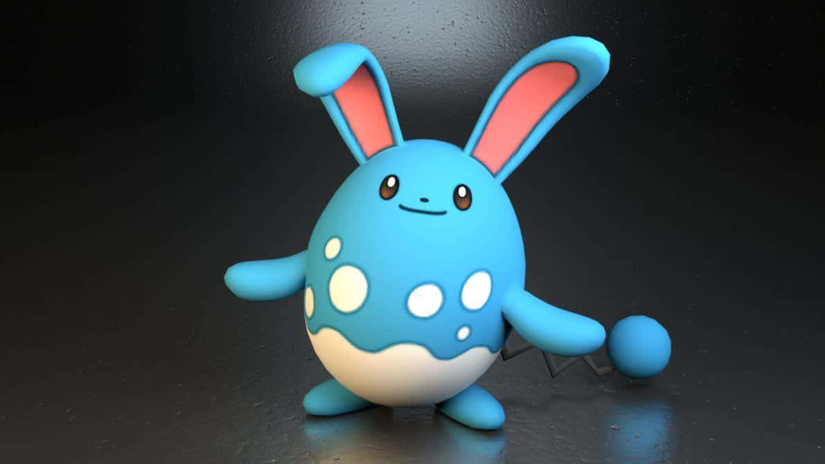 3D อซูมาริล พื้นหลังสีดำ วอลเปเปอร์
