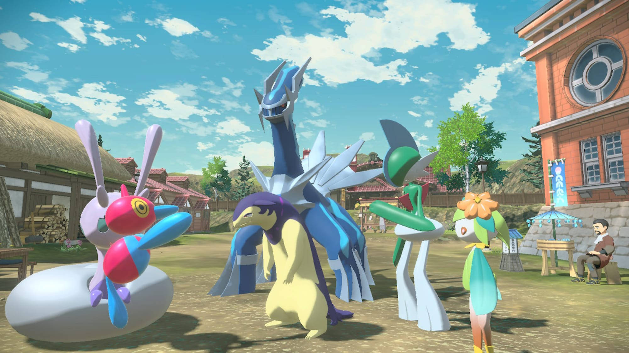 3D โปเกมอน Legends Arceus วอลเปเปอร์