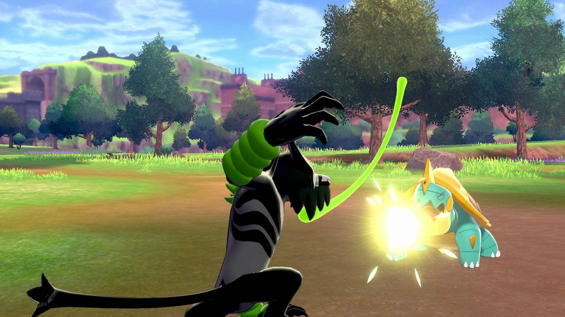 3D Zarude ปะทะ Drednaw วอลเปเปอร์