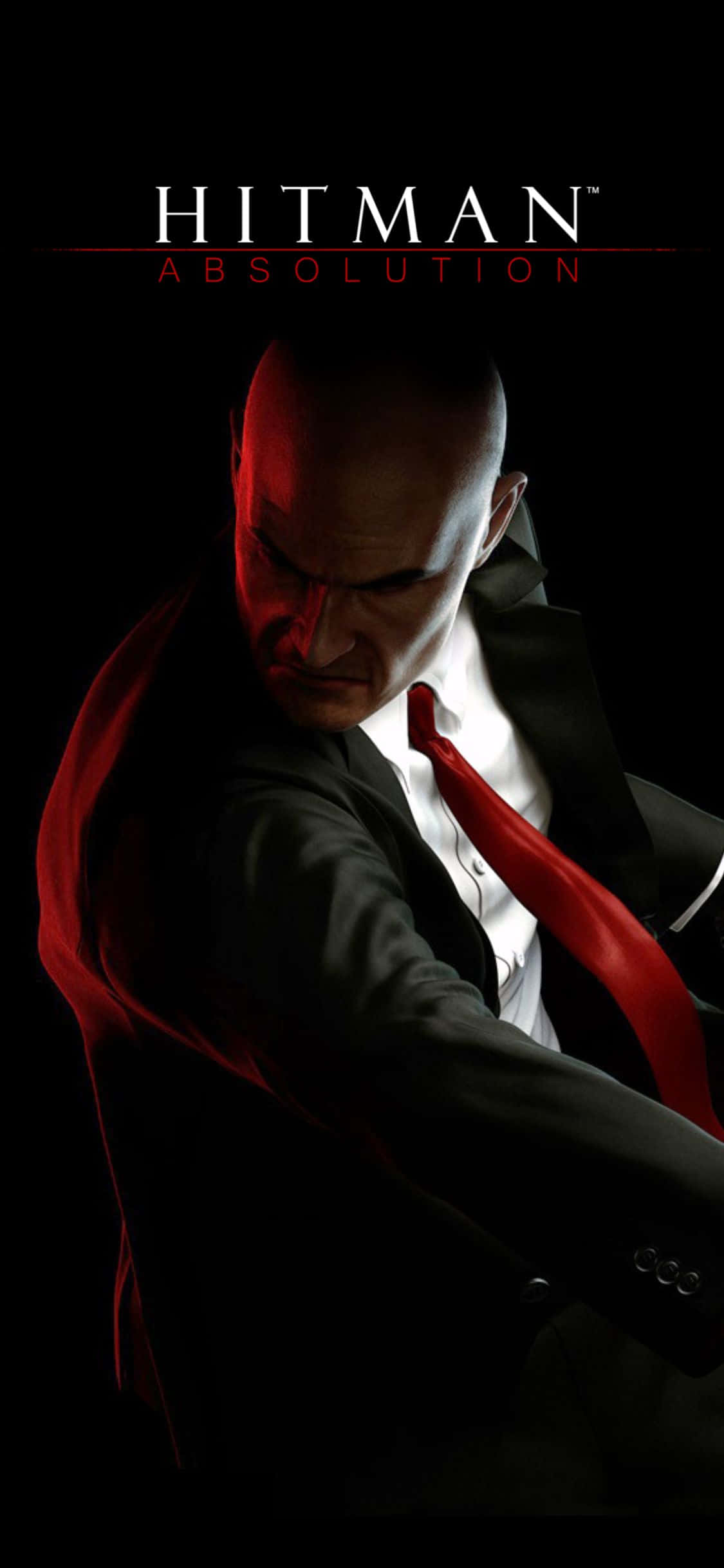 เอเจนต์ 47 ใน Hitman Absolution พร้อมสำหรับภารกิจที่ยากที่สุดบน iPhone X วอลเปเปอร์