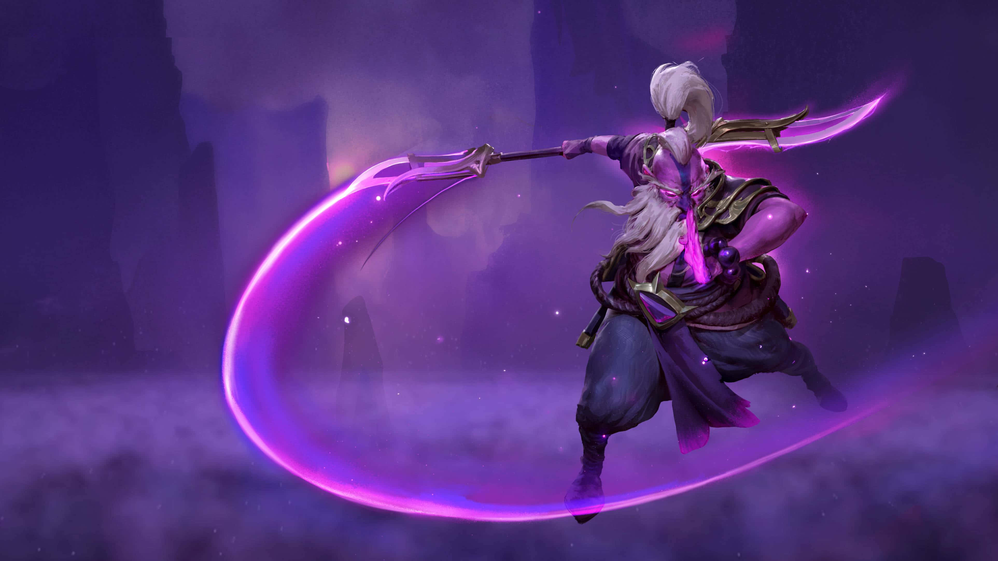 วอลเปเปอร์ 4K Dota 2 ภูเขา Void Spirit วอลเปเปอร์