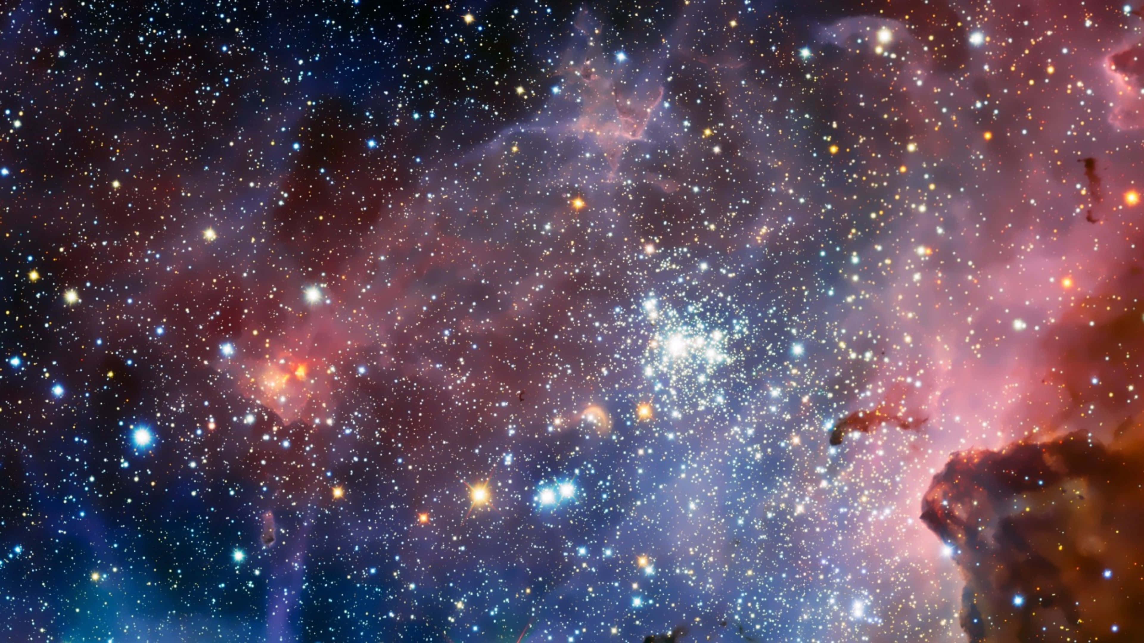 พื้นหลังอวกาศ 4K สวยงาม วอลเปเปอร์
