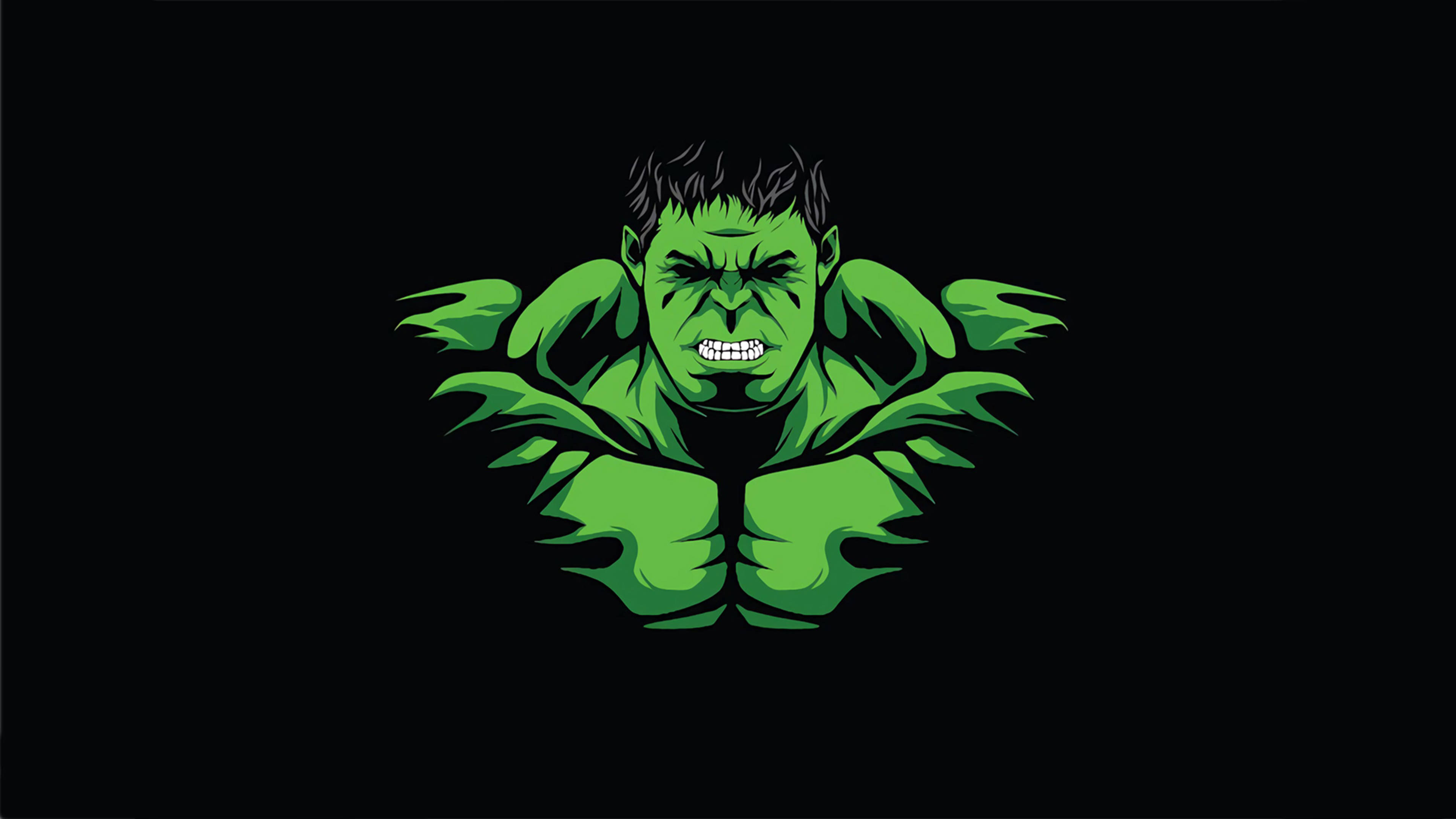 4K Hulk มินิมอล วอลเปเปอร์