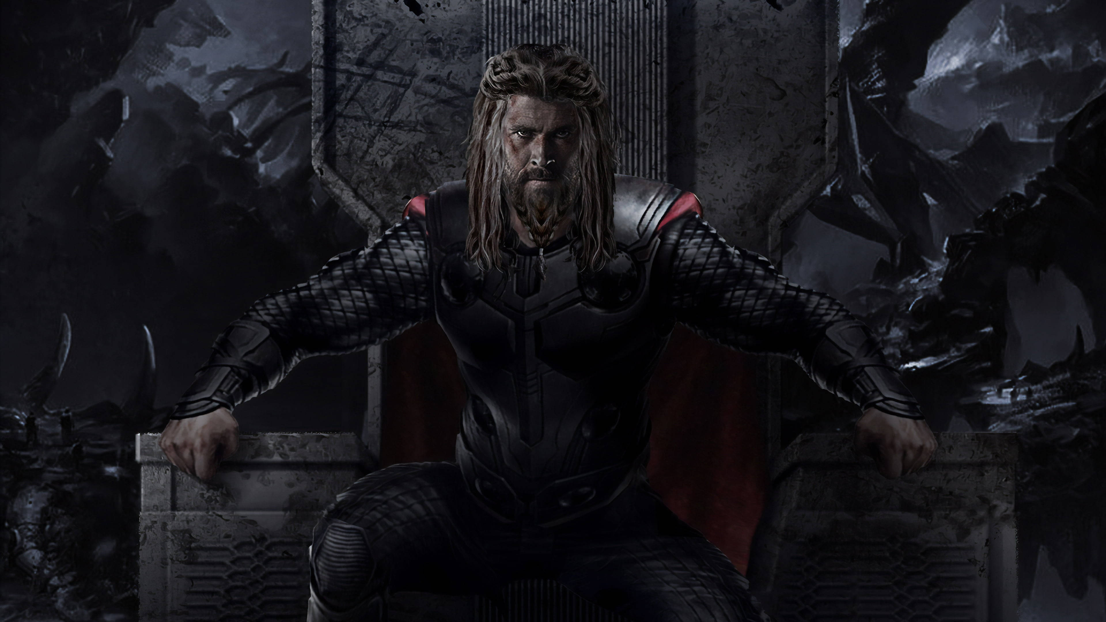 4K Thor: ความรักและสายฟ้า วอลเปเปอร์