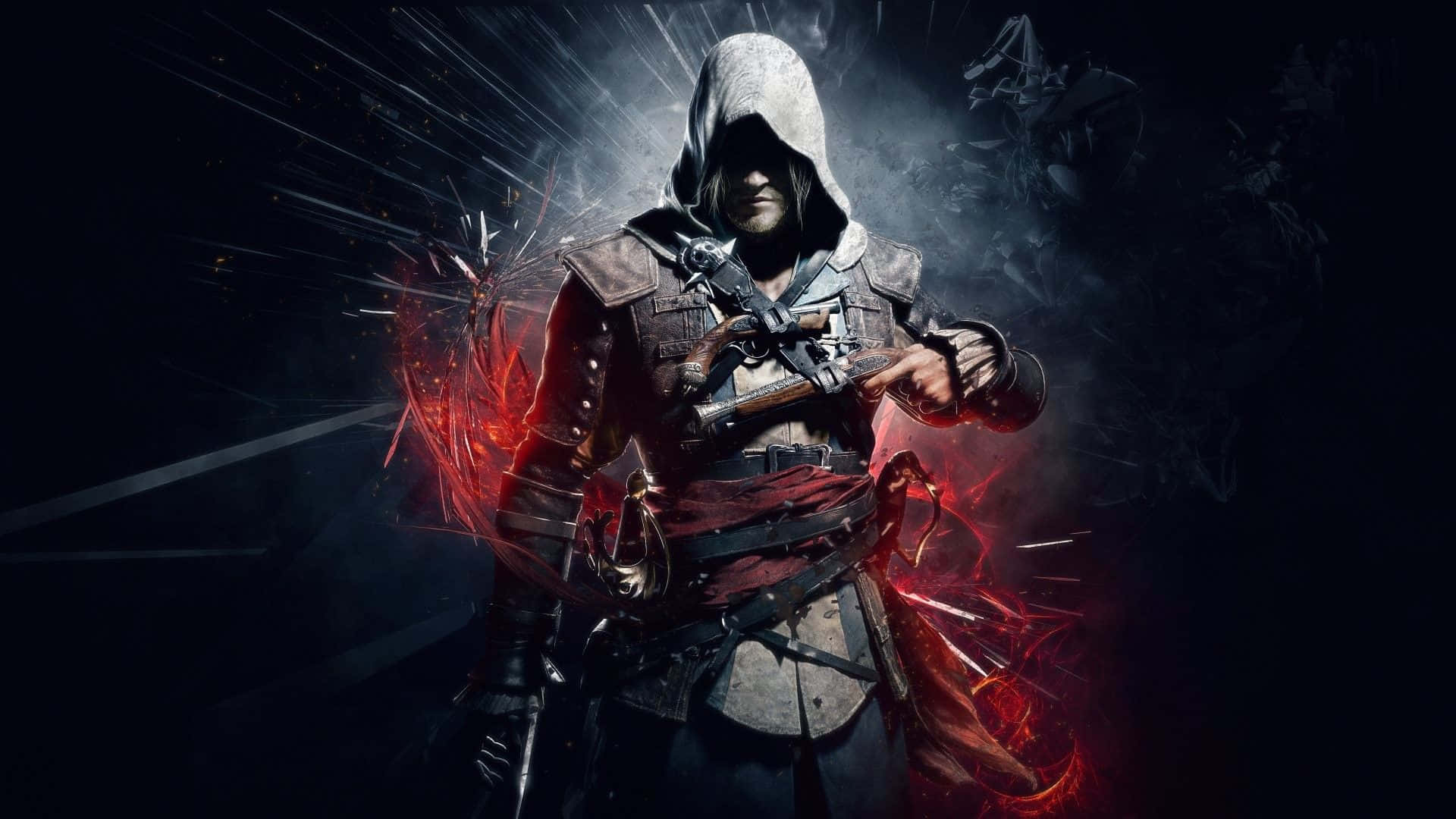 4K Ultra HD เกม Edward Kenway Assassins Creed วอลเปเปอร์
