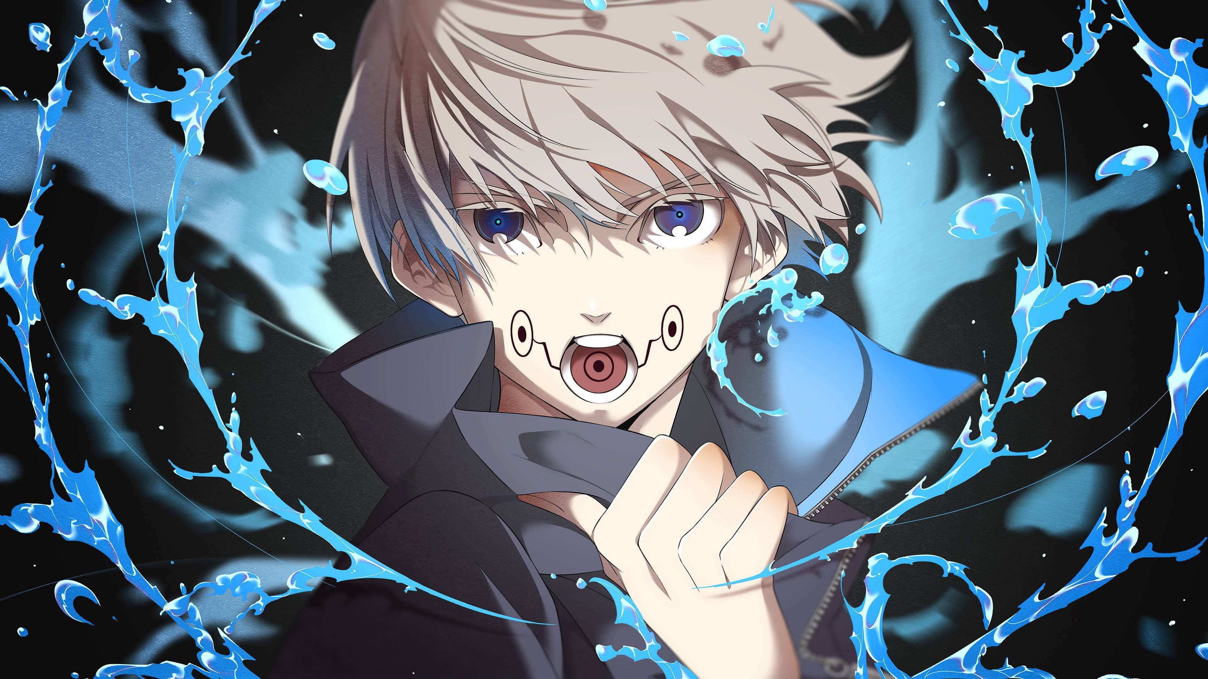 4K อนิเมะอาร์ต โทเกะ อินุมากิ วอลเปเปอร์