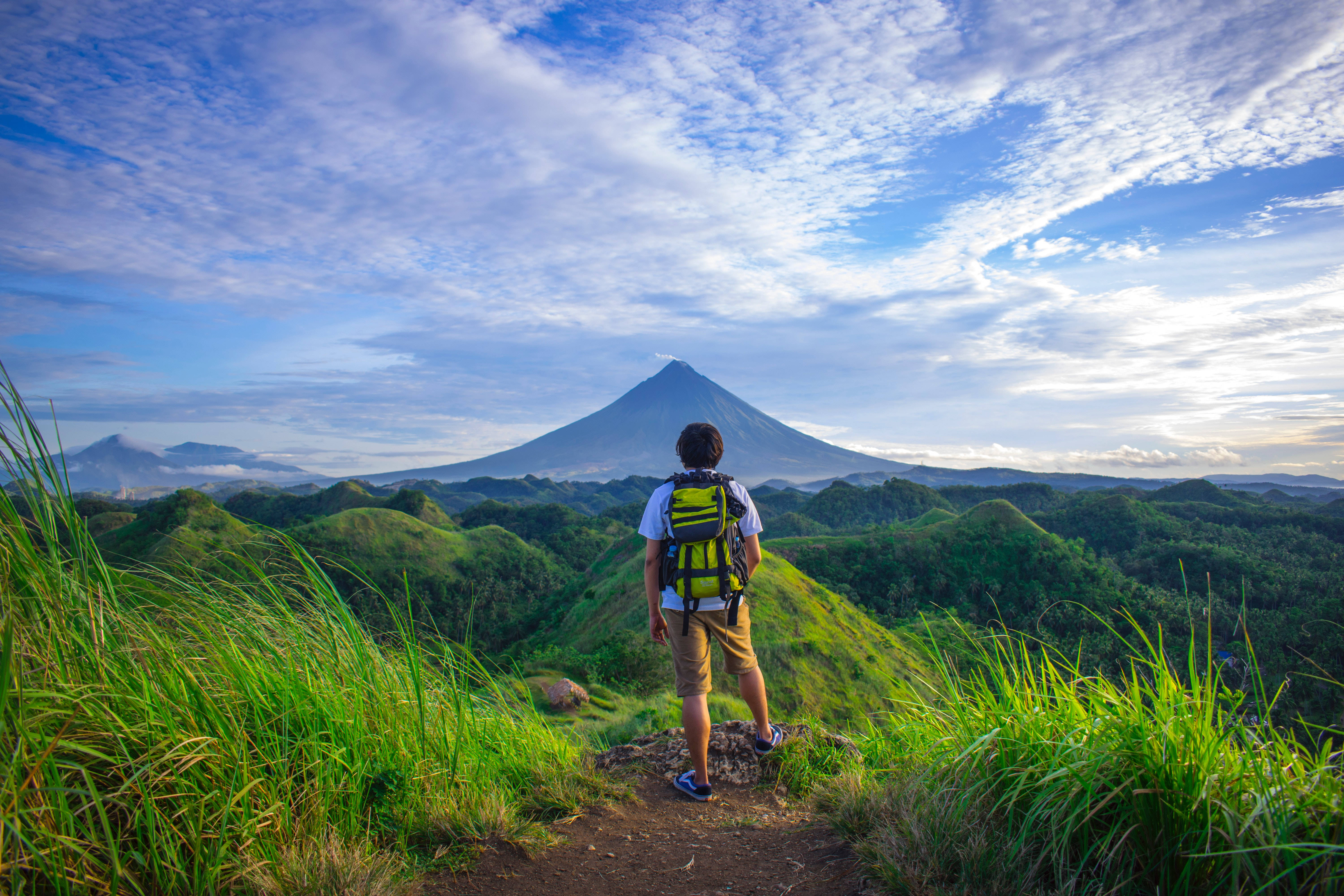 ท่องเที่ยว 4K ภูเขาไฟ วอลเปเปอร์