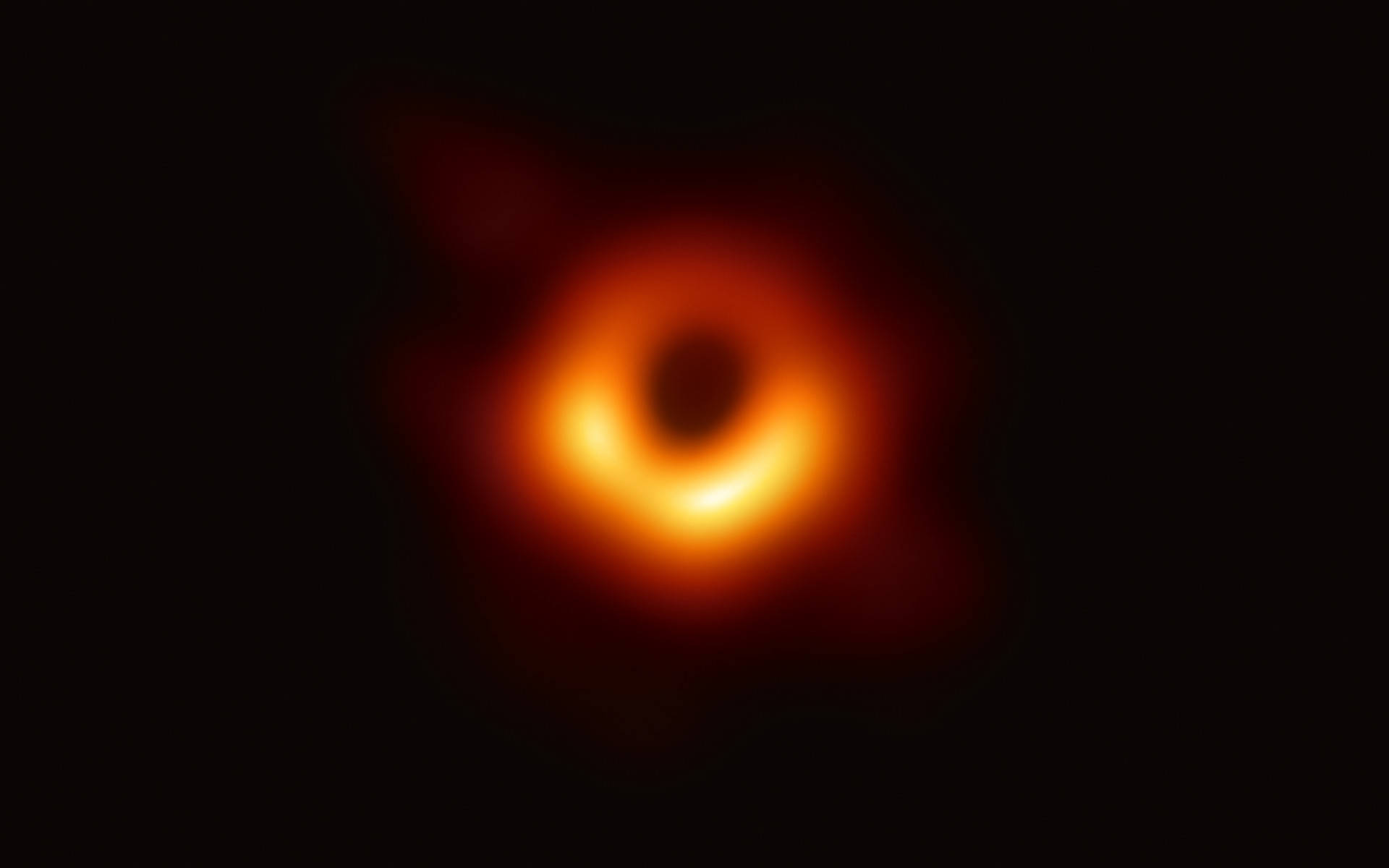 4K หลุมดำ M87 วอลเปเปอร์