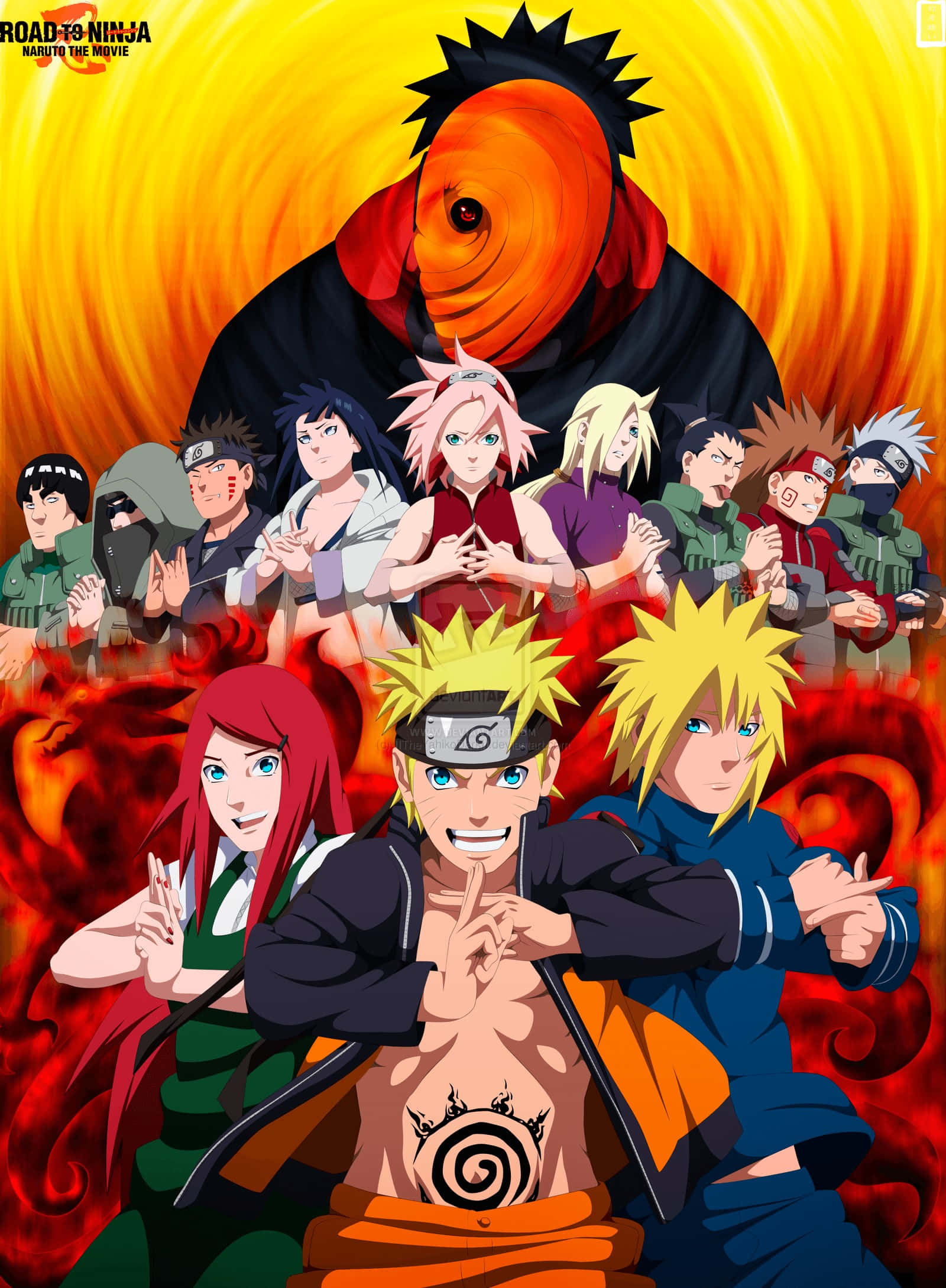 การ์ตูนนารูโตะ ชิปปุเดน หนังภาค 6 Road To Ninja วอลเปเปอร์