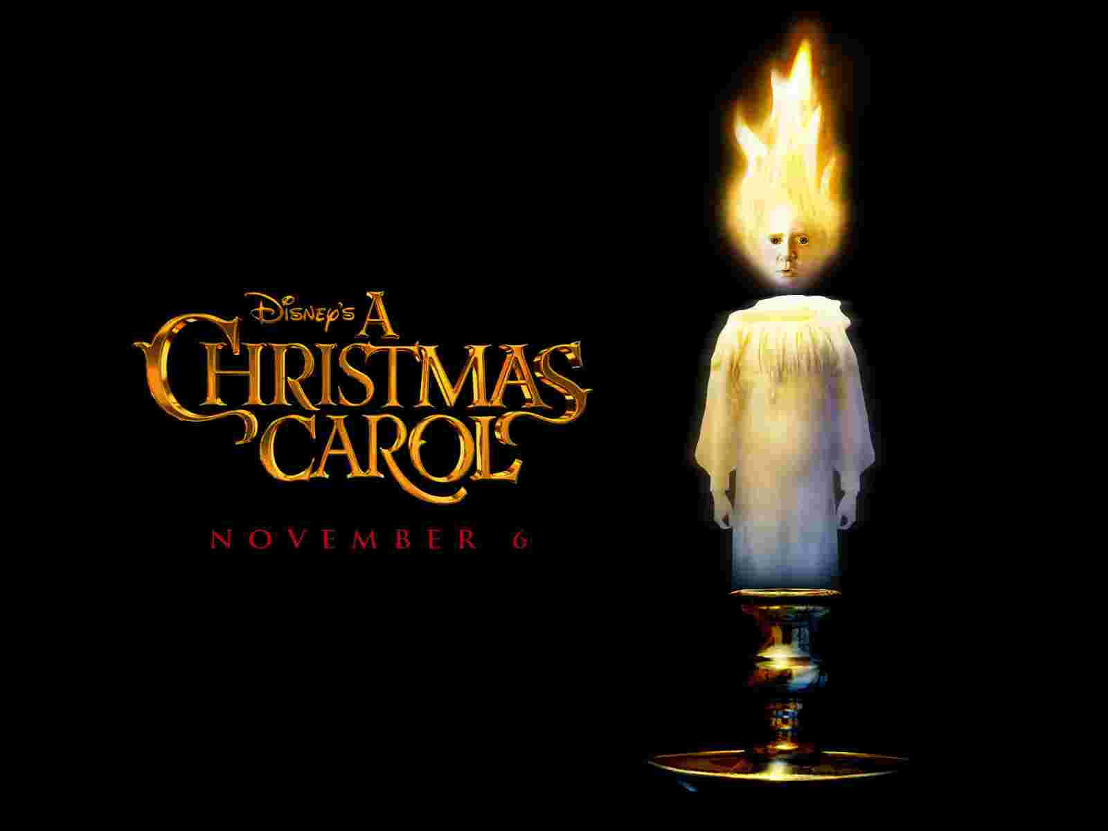 โปสเตอร์ A Christmas Carol พร้อมเทียน วอลเปเปอร์