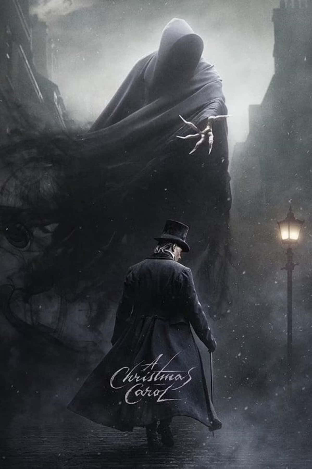วิญญาณแห่งคริสต์มาสในอดีตมาเยี่ยมสครูจใน 'A Christmas Carol' วอลเปเปอร์