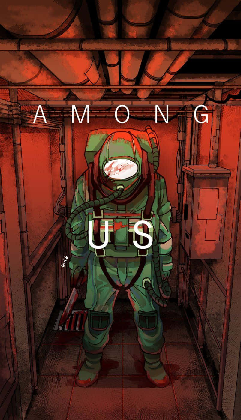 สนุกกับการผจญภัยในอวกาศกับ Aesthetic Among US วอลเปเปอร์