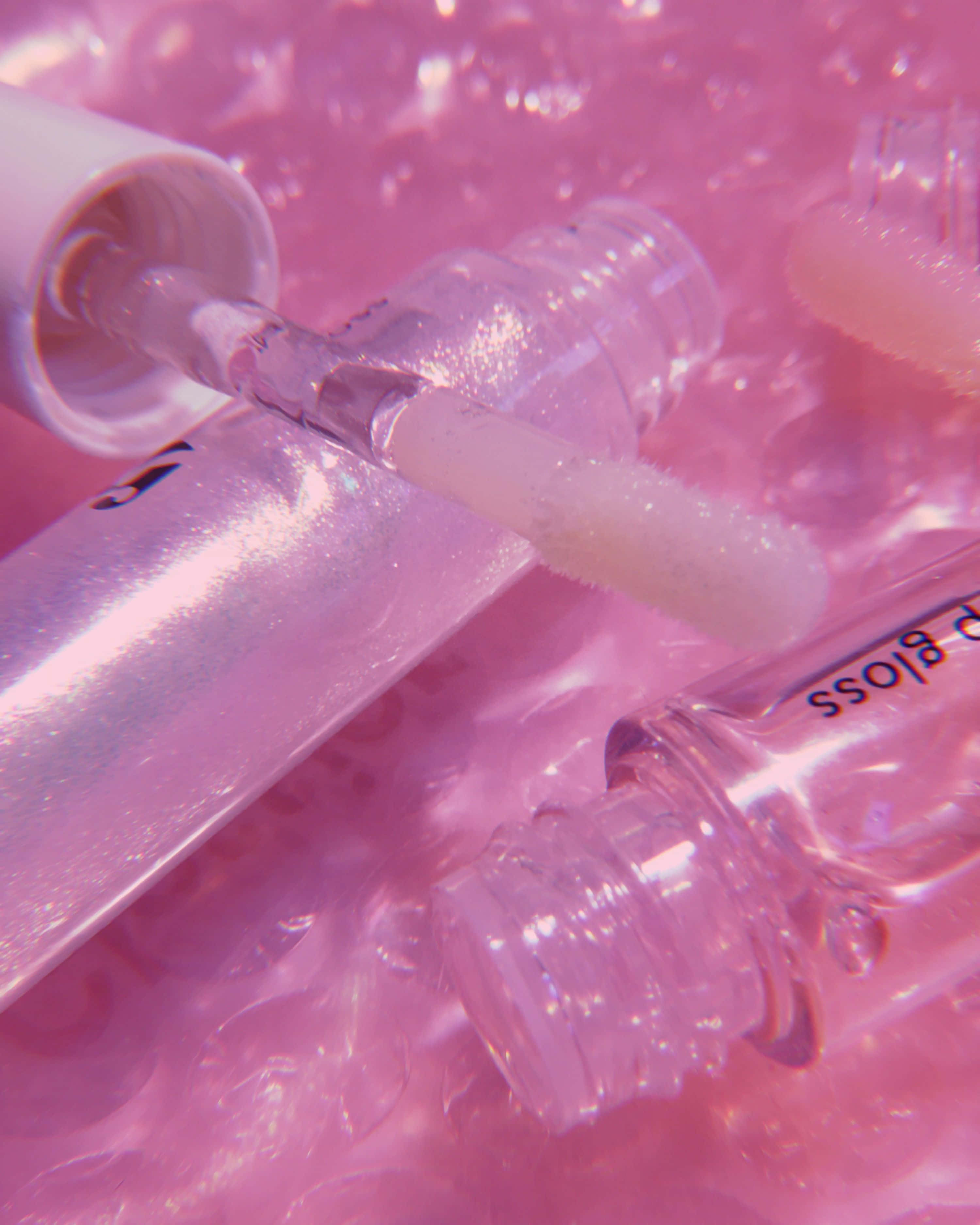 โทนสีชมพูอ่อนฝันๆ สไตล์ aesthetic วอลเปเปอร์