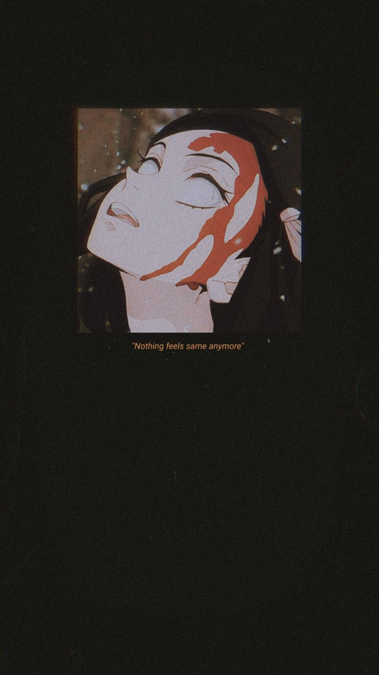 เนซึโกะเปื้อนเลือดสไตล์ aesthetic วอลเปเปอร์