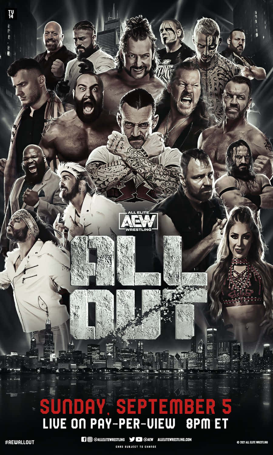 มวยปล้ำอาชีพมาถึงเวทีใหม่ – AEW! วอลเปเปอร์