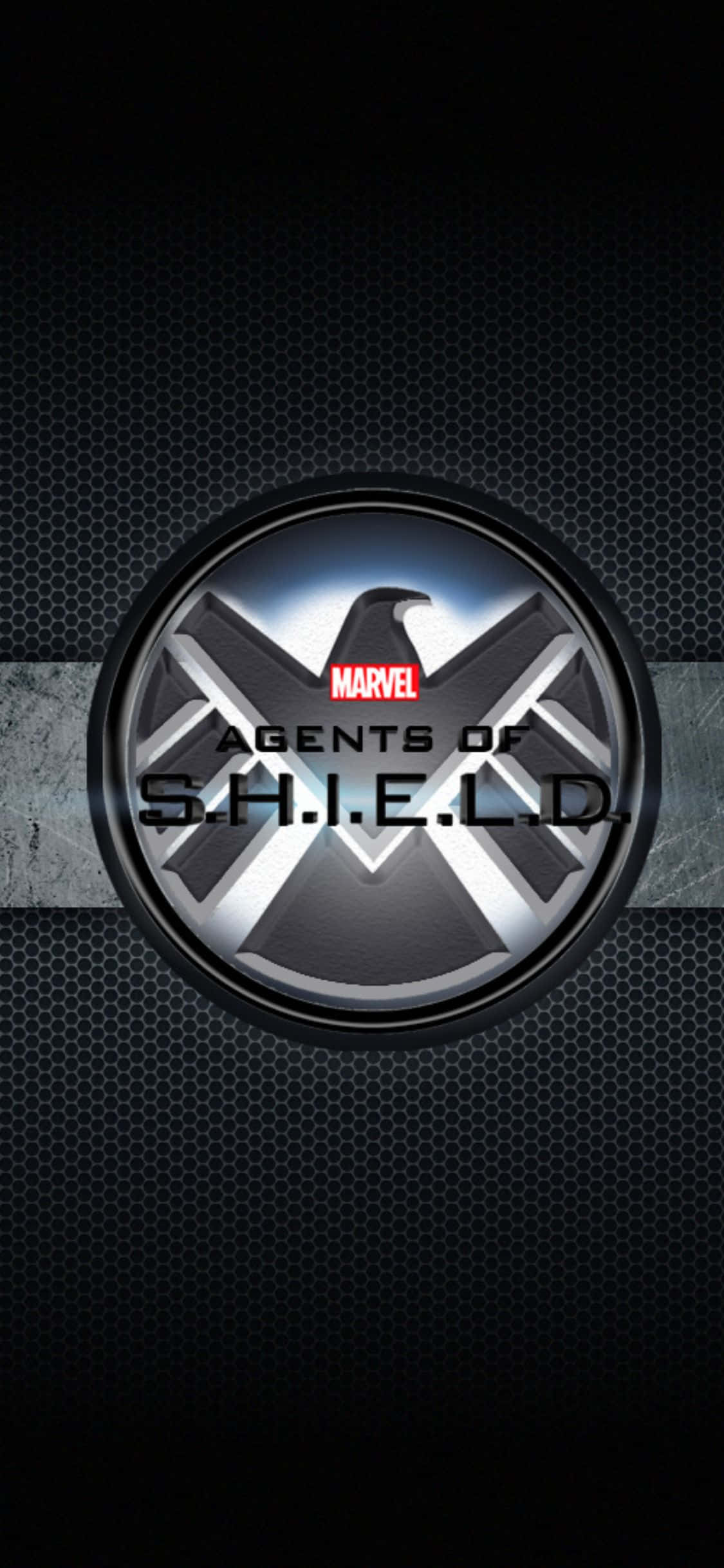 Agents Of S.H.I.E.L.D. พื้นหลัง Marvel สำหรับ iPhone XS วอลเปเปอร์