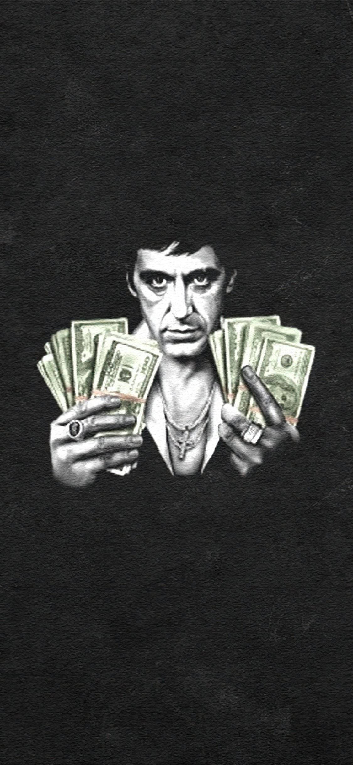 Al Pacino Scarface ก้อนเงิน วอลเปเปอร์