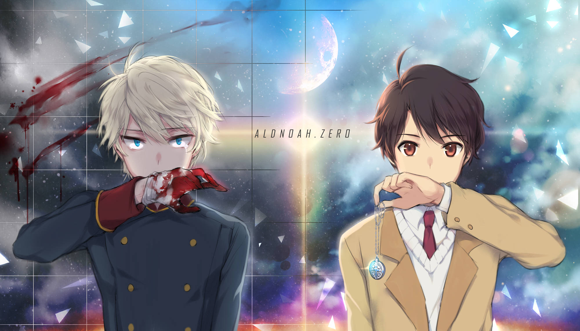 ตัวละครอนิเมะ Aldnoah Zero วอลเปเปอร์