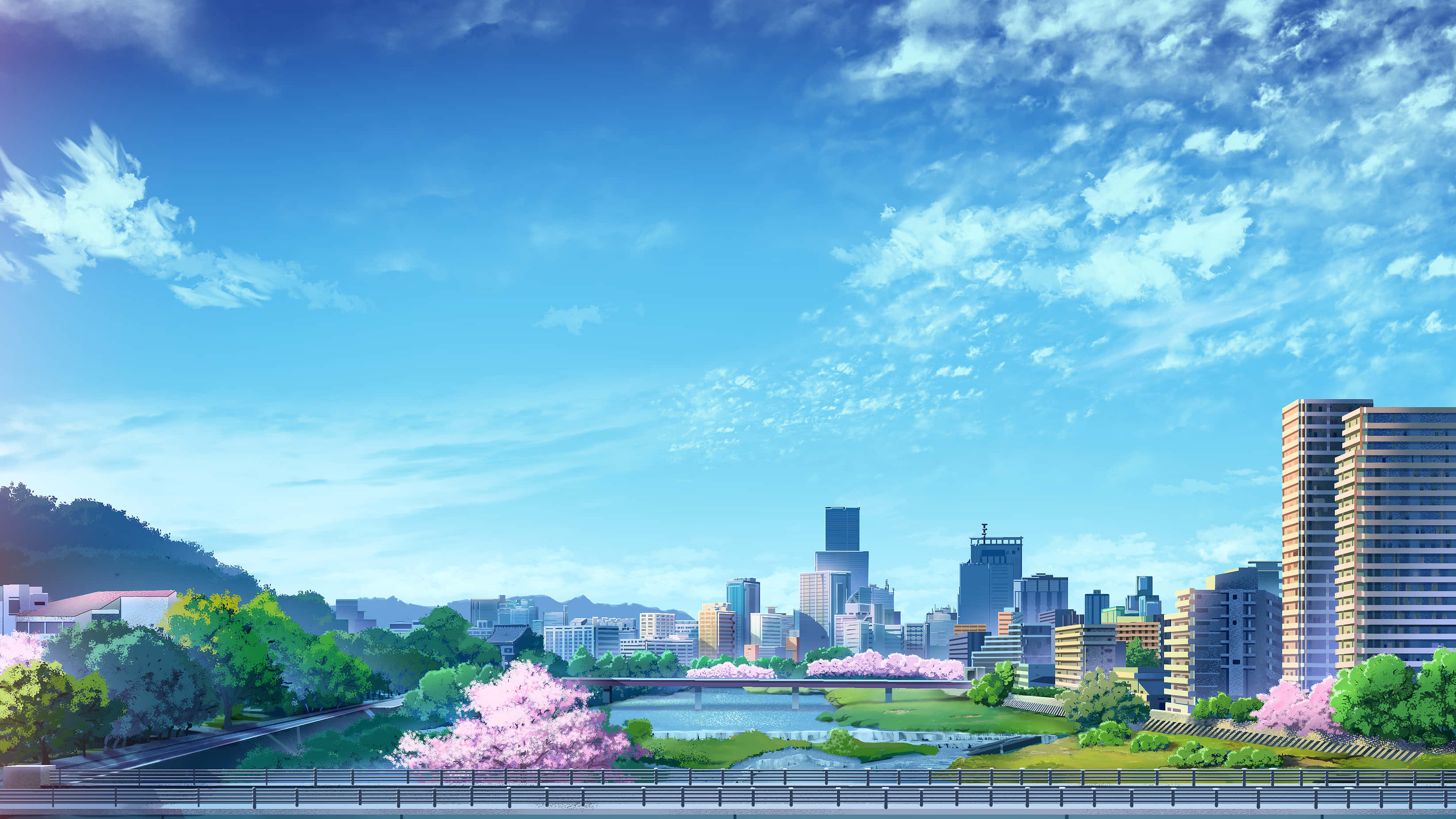 ค้นพบเมือง Anime ที่มหัศจรรย์และมีชีวิตชีวา พร้อมให้ทุกคนได้สำรวจ! วอลเปเปอร์