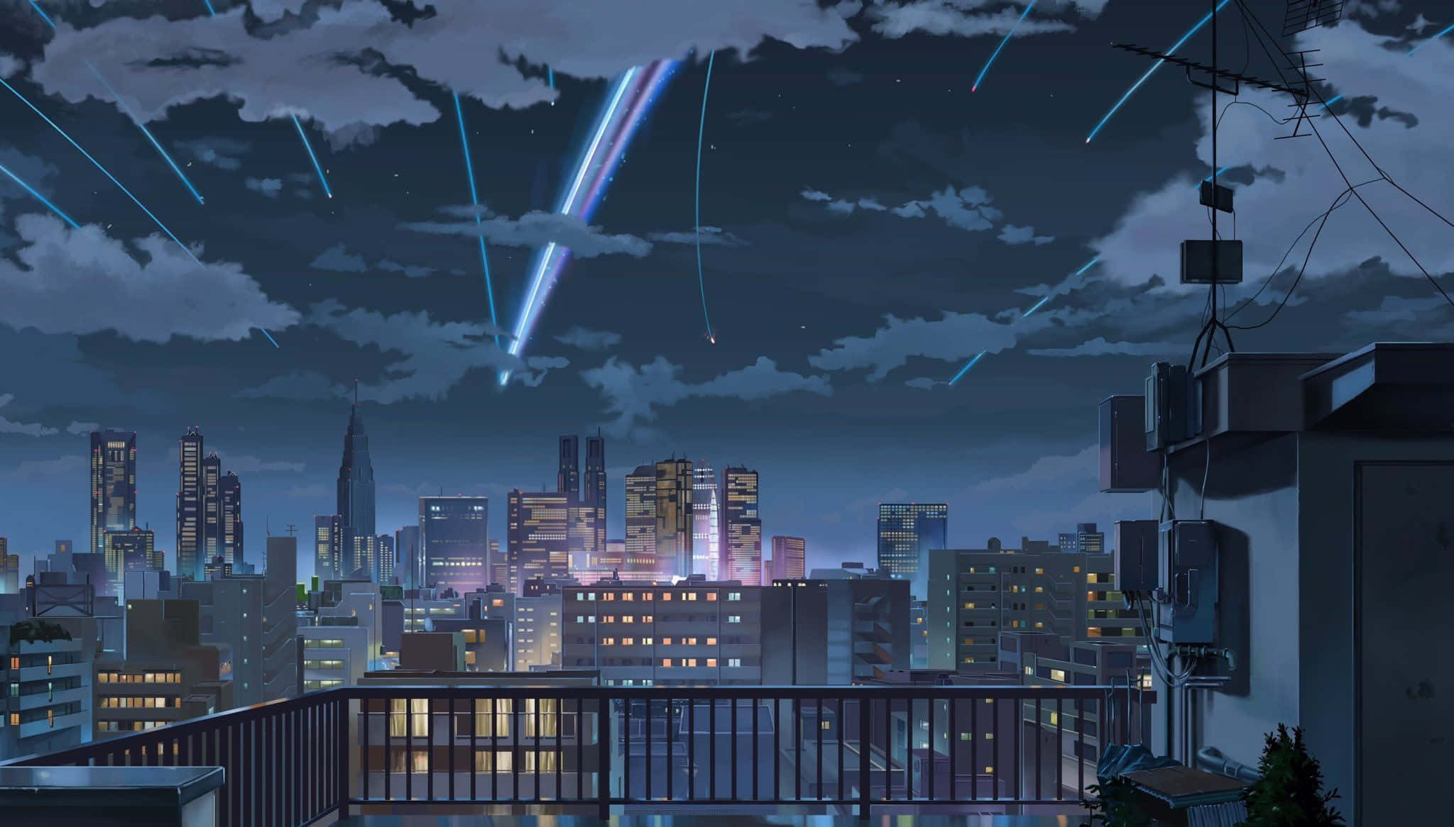 ยินดีต้อนรับสู่ Anime City สถานที่ที่สมบูรณ์แบบสำหรับแฟนอนิเมะทุกคน วอลเปเปอร์