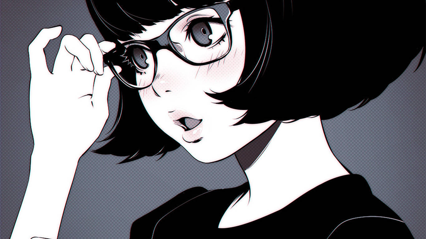 สาวเนิร์ดลุคเท่ Anime Pfp วอลเปเปอร์