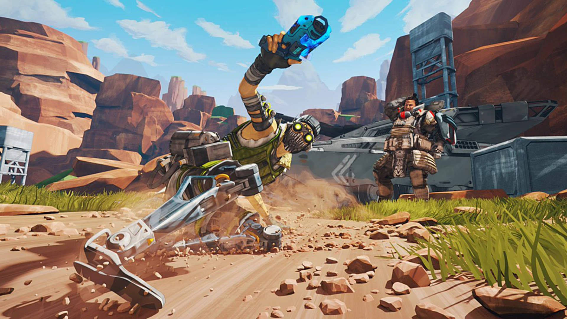 Apex Legends Octane อุบัติเหตุในเกม — เดสก์ท็อป GIF วอลเปเปอร์