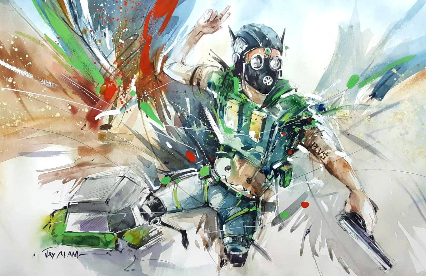 Apex Legends Octane หลากสี วอลเปเปอร์