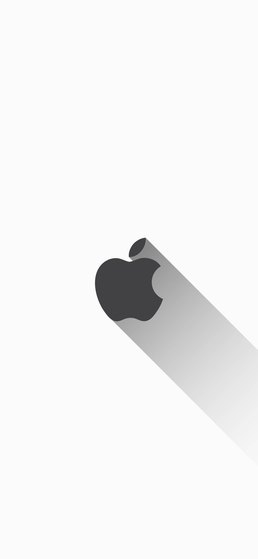 ขาวมีโลโก้ Apple iPhone วอลเปเปอร์
