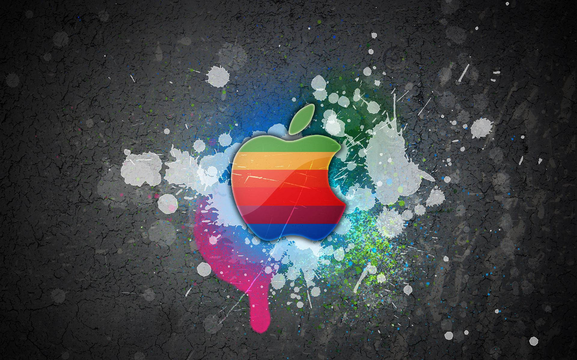 รักษาความเท่ด้วยโลโก้ Apple MacBook วอลเปเปอร์