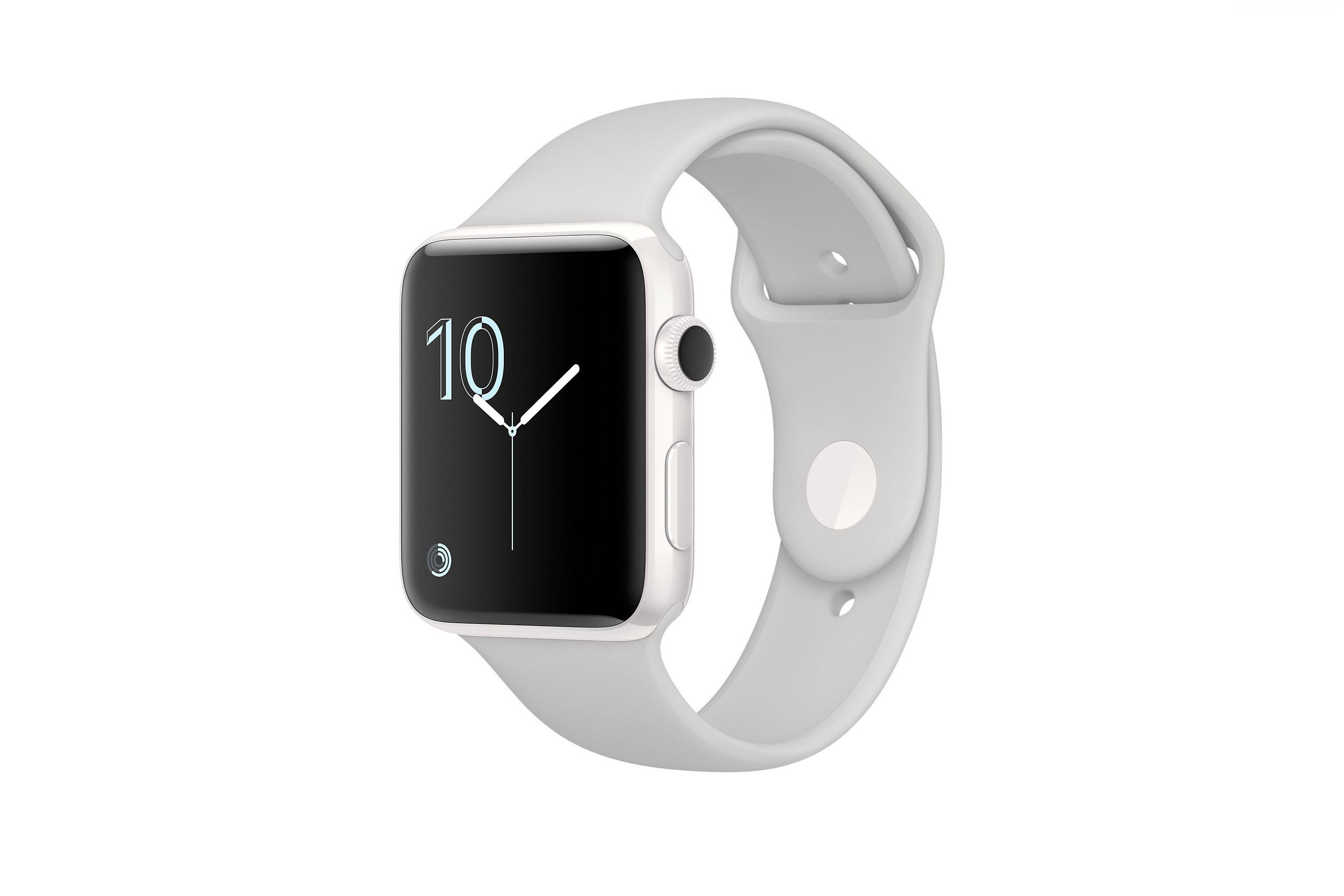 Apple Watch ขอบขาวสะอาดตา วอลเปเปอร์