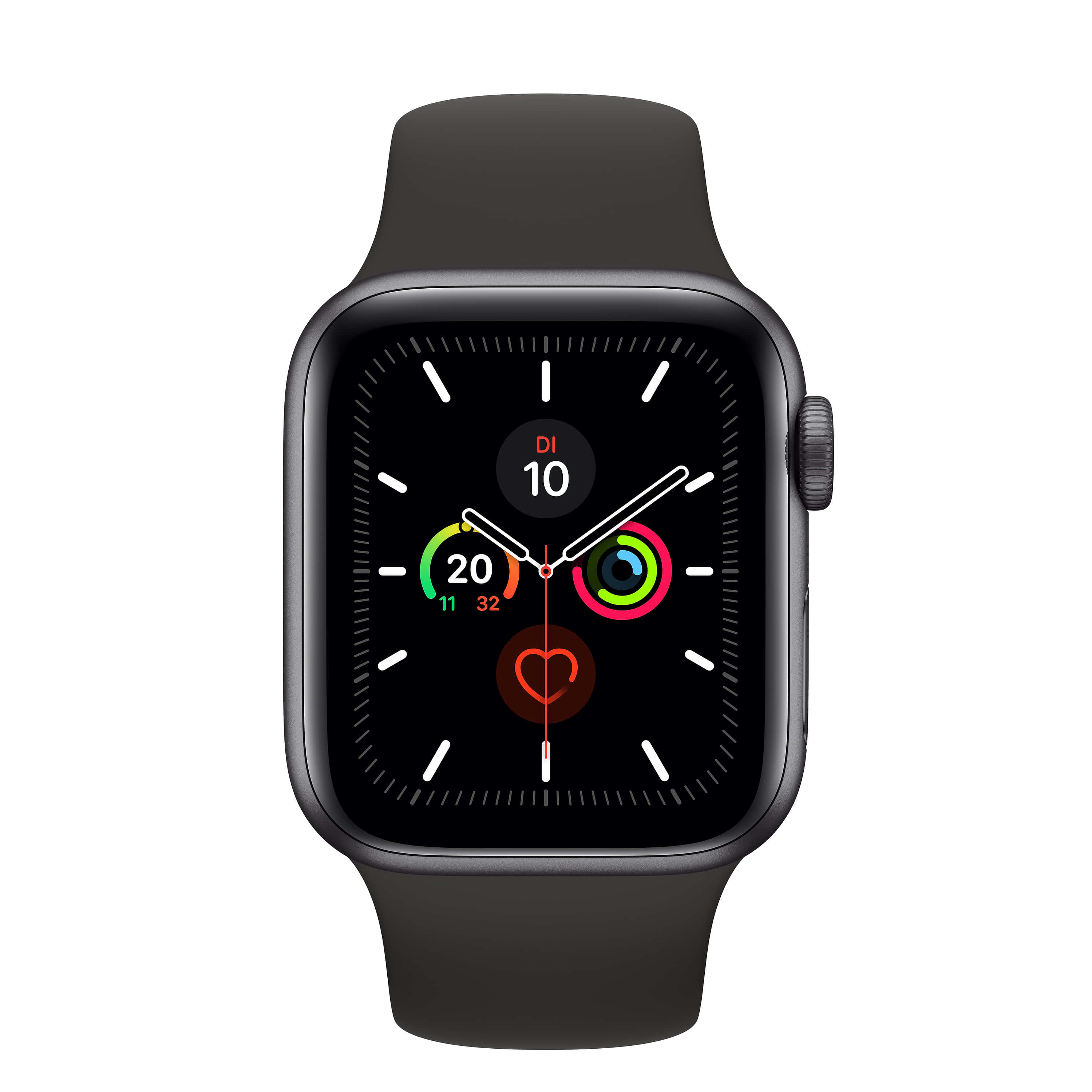 apple watch series 5 - สีดำ วอลเปเปอร์