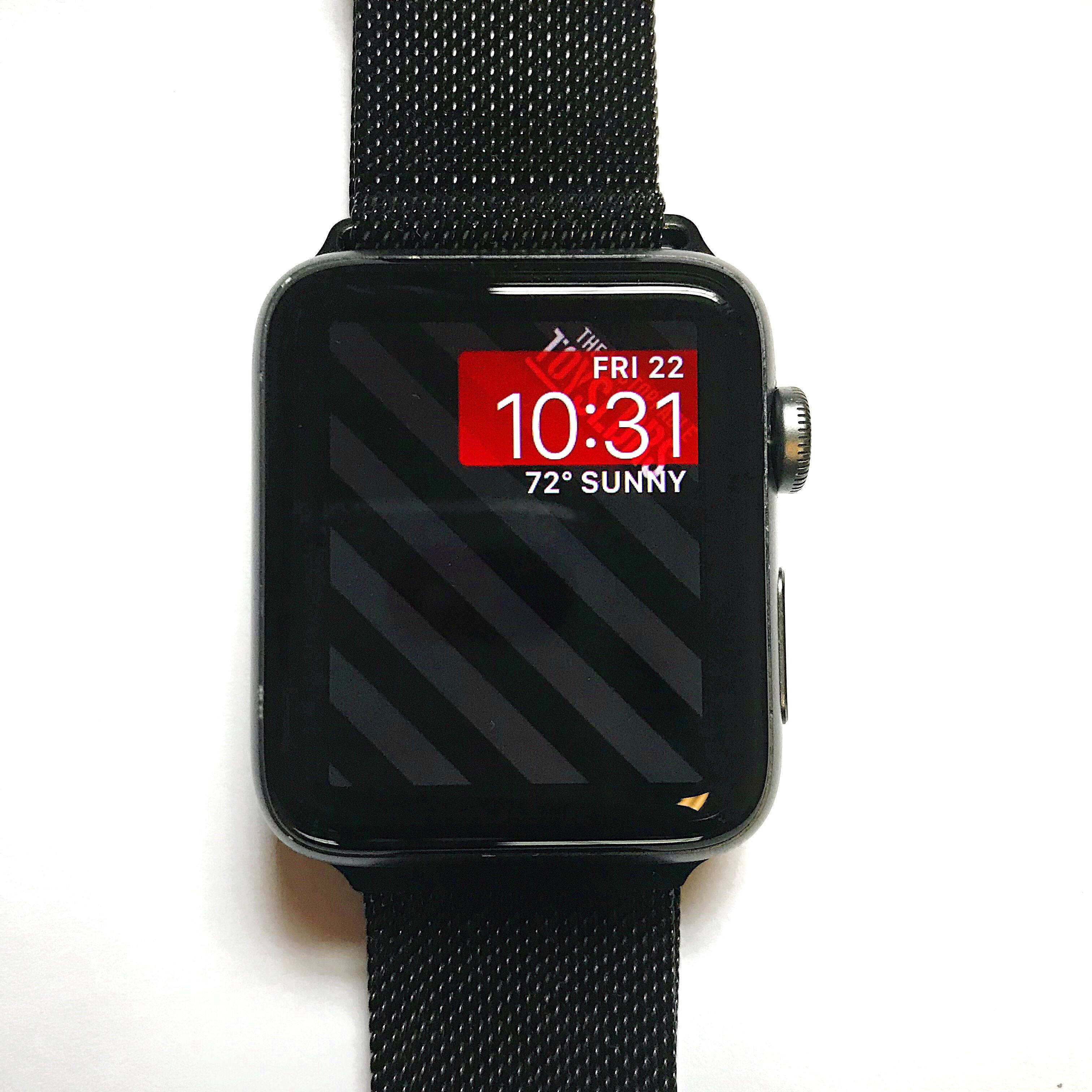 ผิวโลหะตาข่าย Apple Watch วอลเปเปอร์