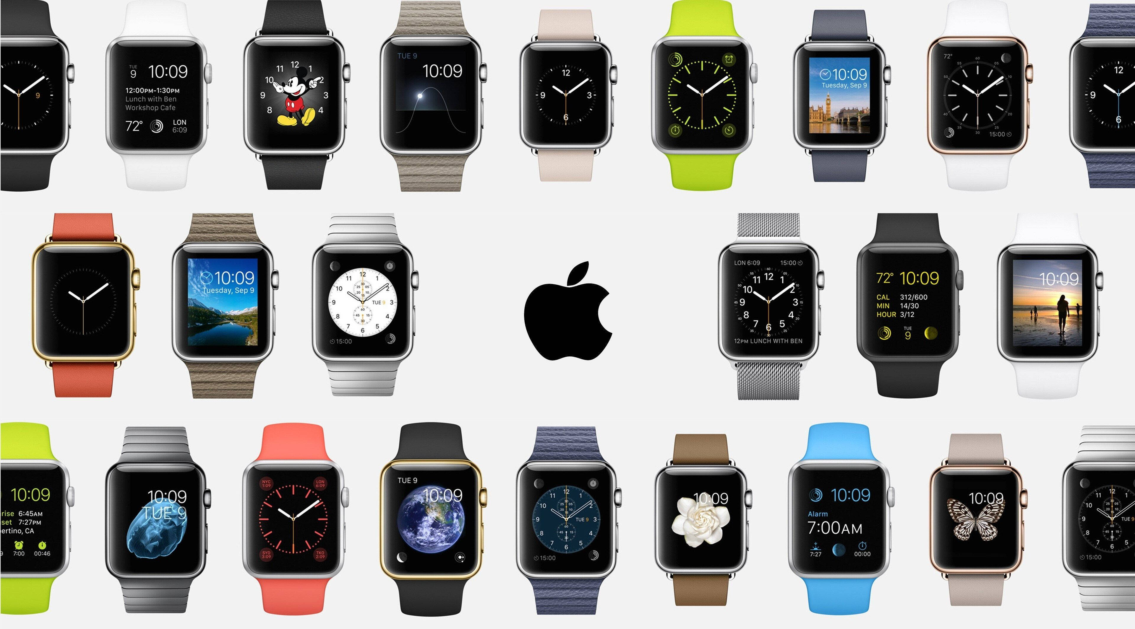 Apple Watch รุ่นต่างๆ วอลเปเปอร์