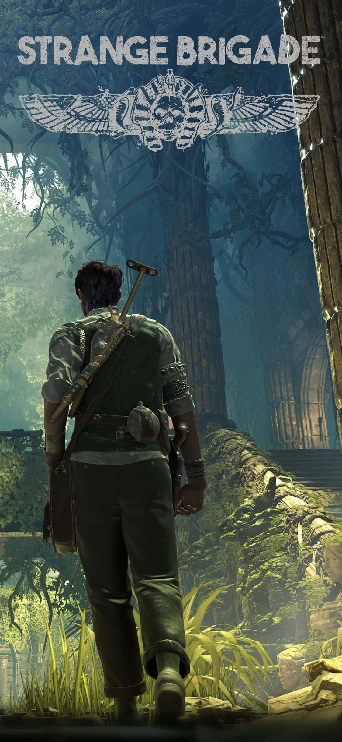 Archimedes de Quinc พื้นหลัง iPhone X Strange Brigade วอลเปเปอร์