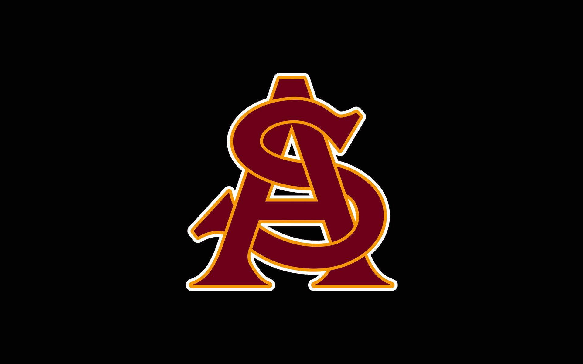 โลโก้ฟุตบอลทีม Arizona State Sun Devils วอลเปเปอร์