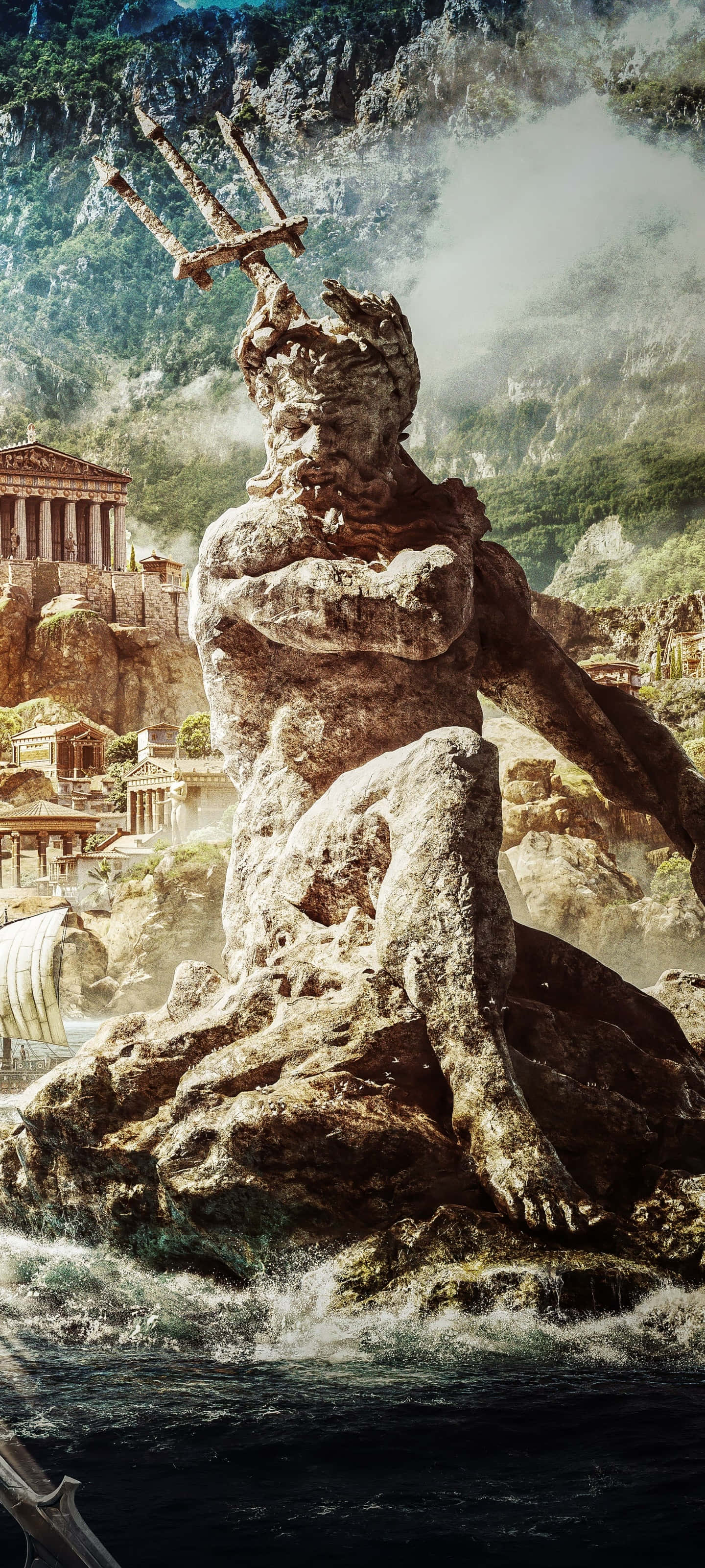สำรวจกรีกโบราณและเป็นวีรบุรุษในตำนานกับ Assassin's Creed Odyssey บน Android วอลเปเปอร์