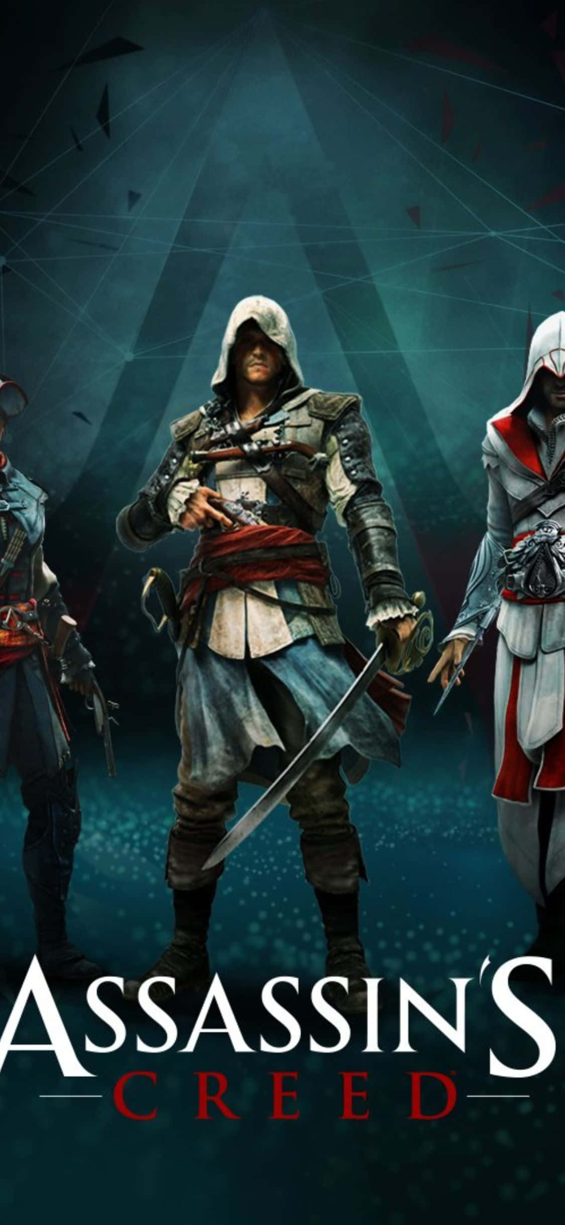 ต่อสู้กับศัตรูสูงสุดใน Assassin's Creed Origins บน iPhone X วอลเปเปอร์