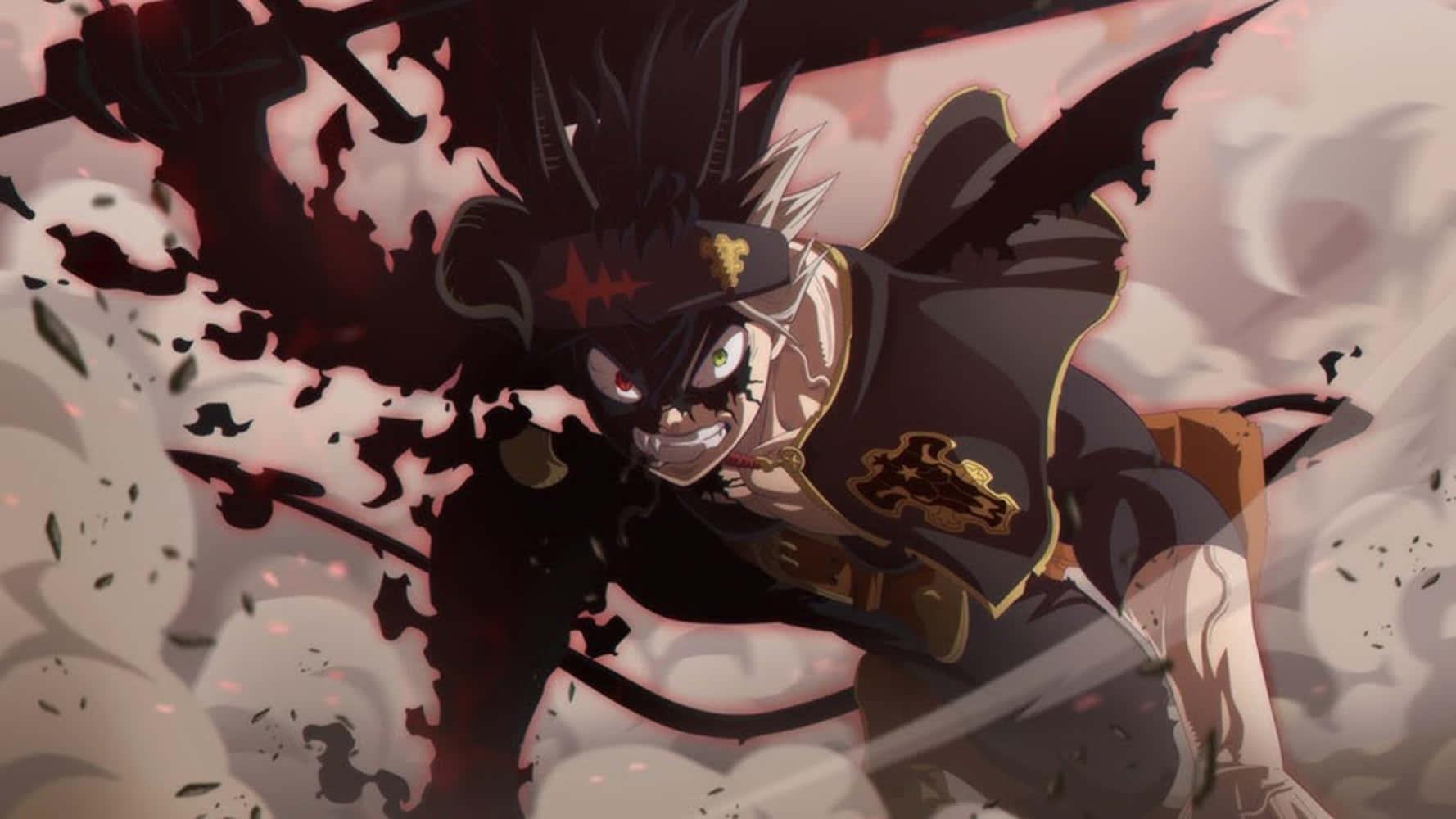 Asta Black Clover 4K ปีศาจ Liebe ฟิวชั่น วอลเปเปอร์