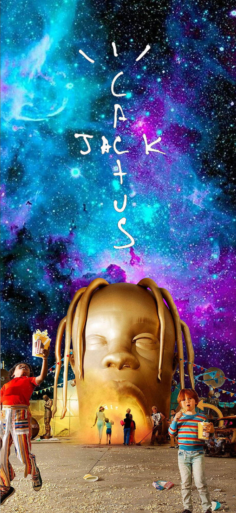 เตรียมพร้อมสำหรับ Astroworld ด้วย iPhone ใหม่! วอลเปเปอร์