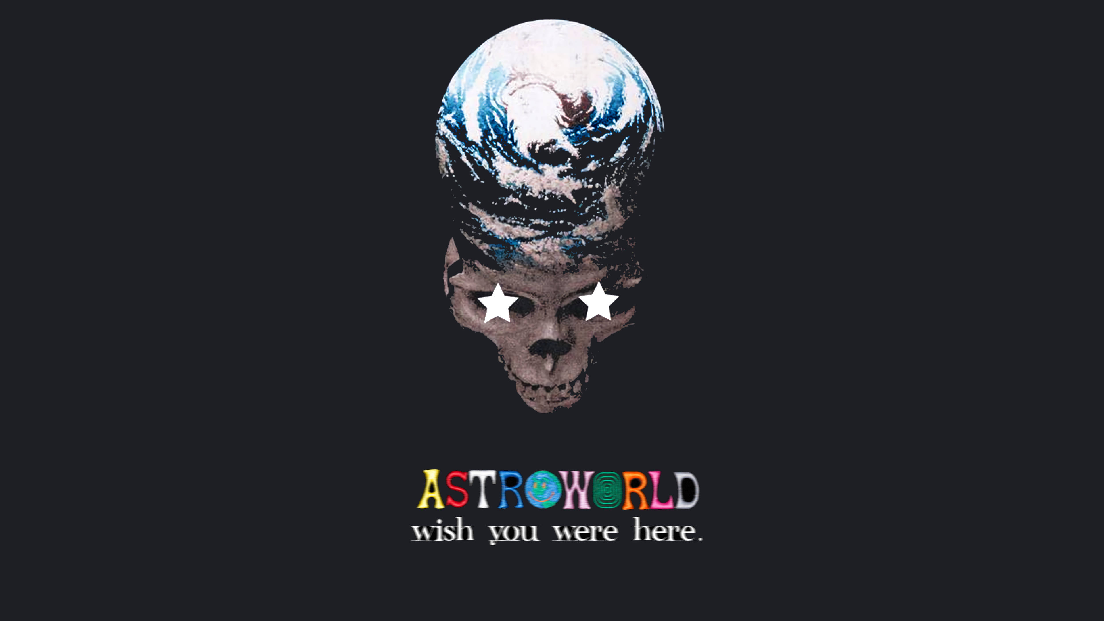 ยินดีต้อนรับสู่ด้านมืดและลึกลับของ Astroworld วอลเปเปอร์