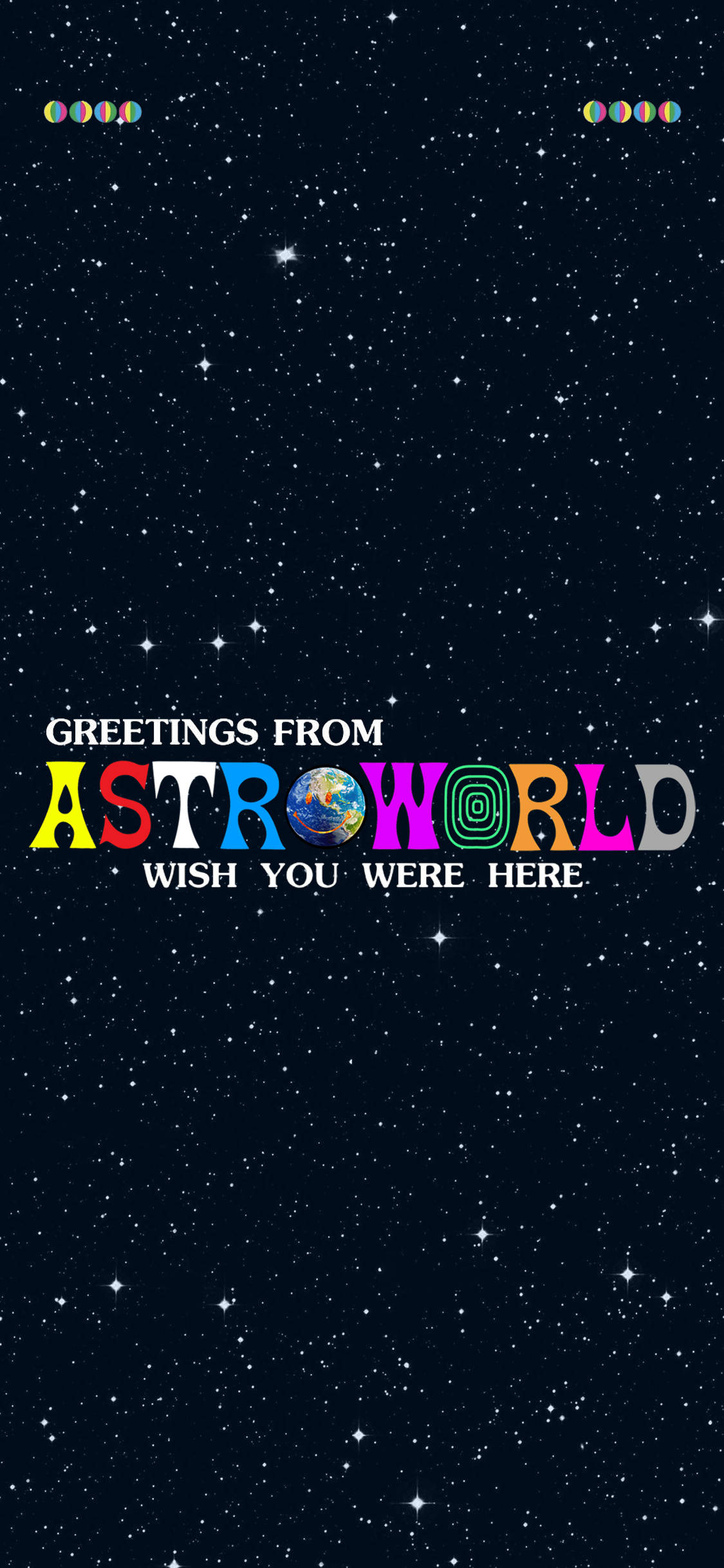 เฉลิมฉลองการเปิดตัว Astroworld ของ Travis Scott ด้วยวอลเปเปอร์ iPhone สุดคริสต์มาสนี้ วอลเปเปอร์