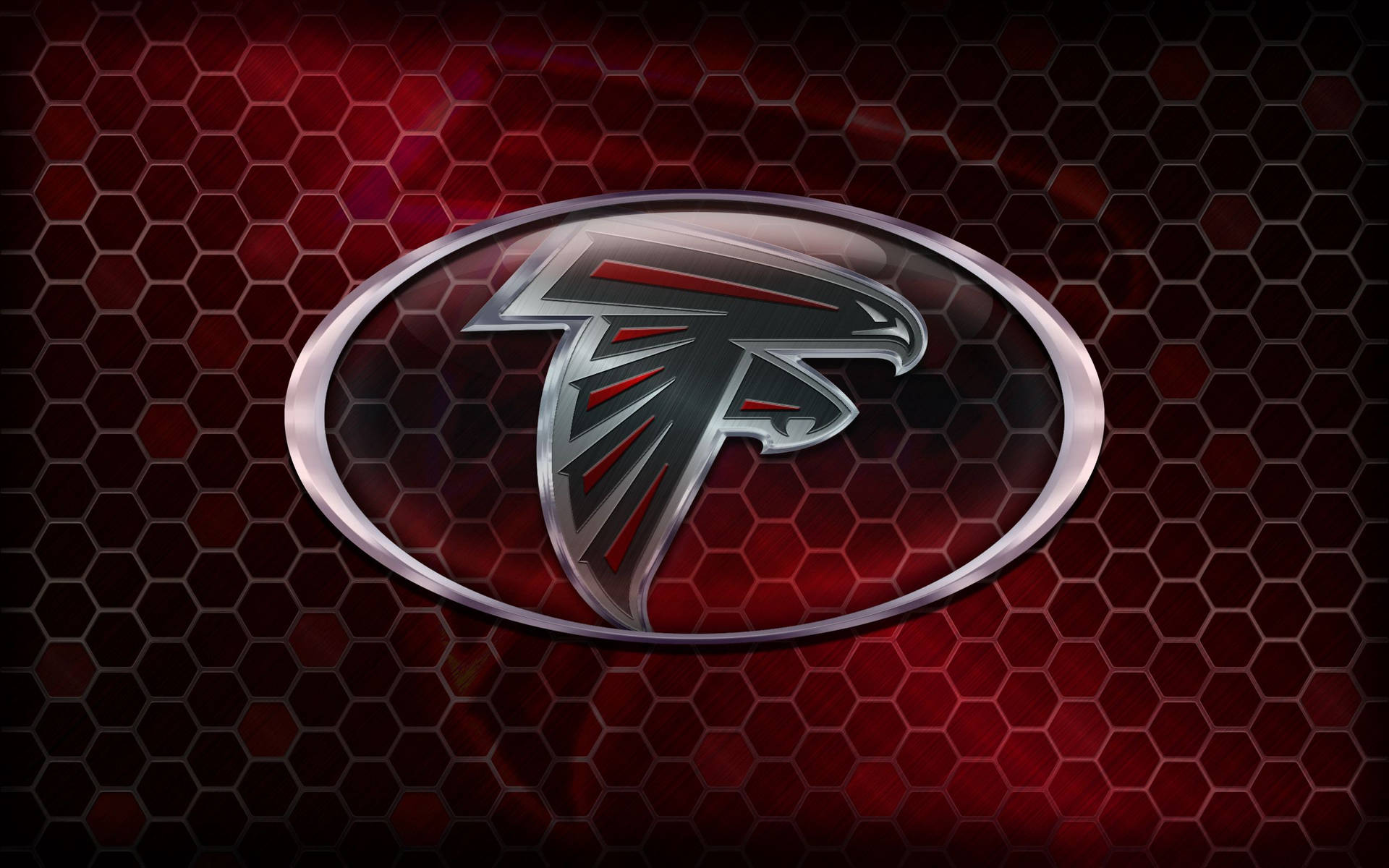 วอลเปเปอร์เดสก์ท็อปสีแดงของ Atlanta Falcons อเมริกันฟุตบอล — ฟุตบอล วอลเปเปอร์