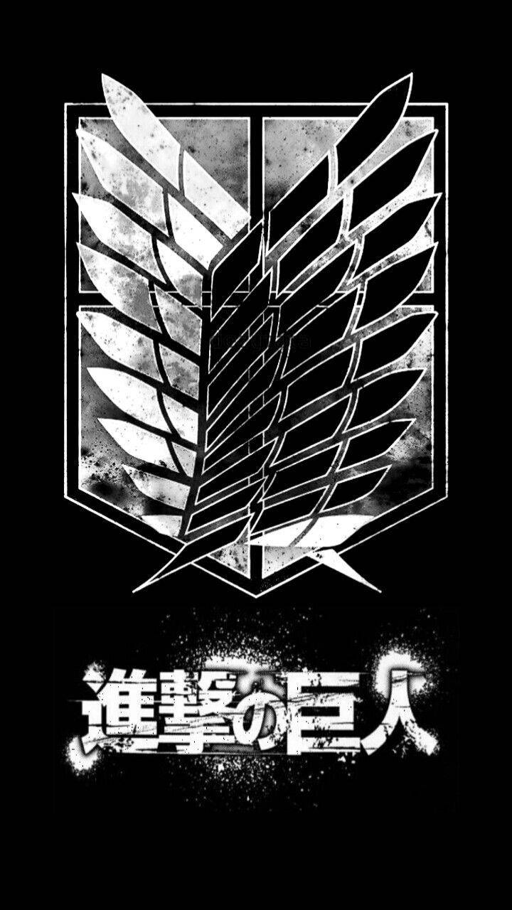 โลโก้พื้นผิว Attack on Titan วอลเปเปอร์